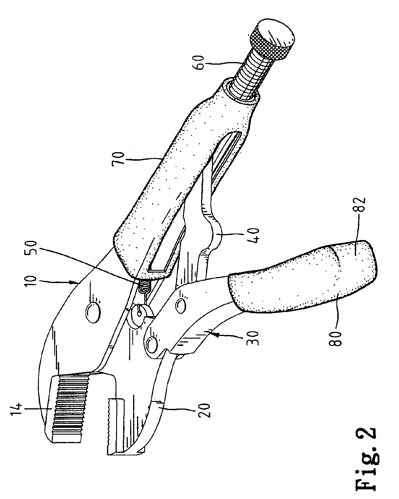 Locking pliers