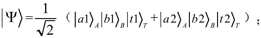 Quantum bill transfer settlement method based on smart contract