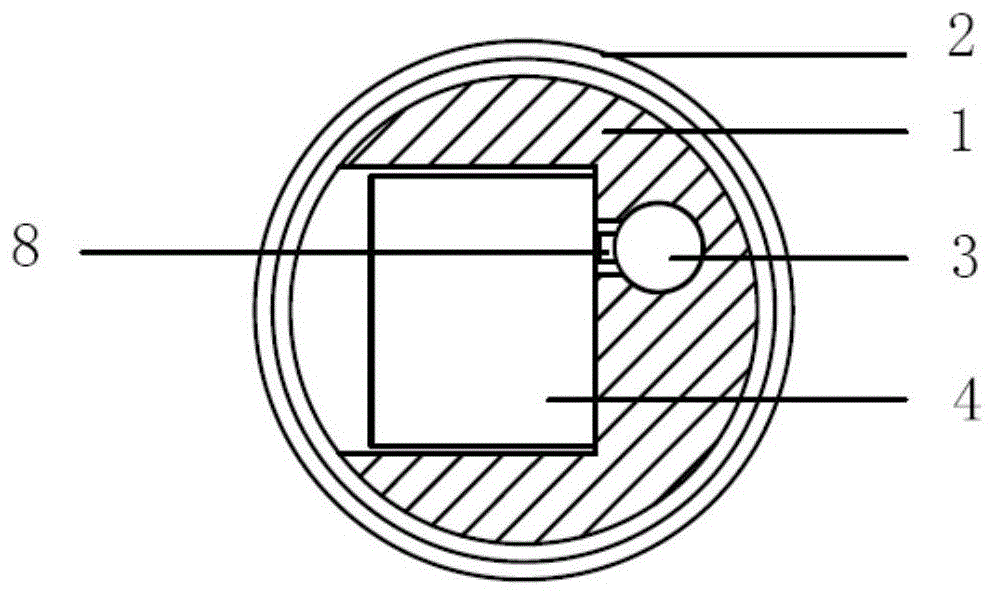 photoelectric displacement sensor based on cis