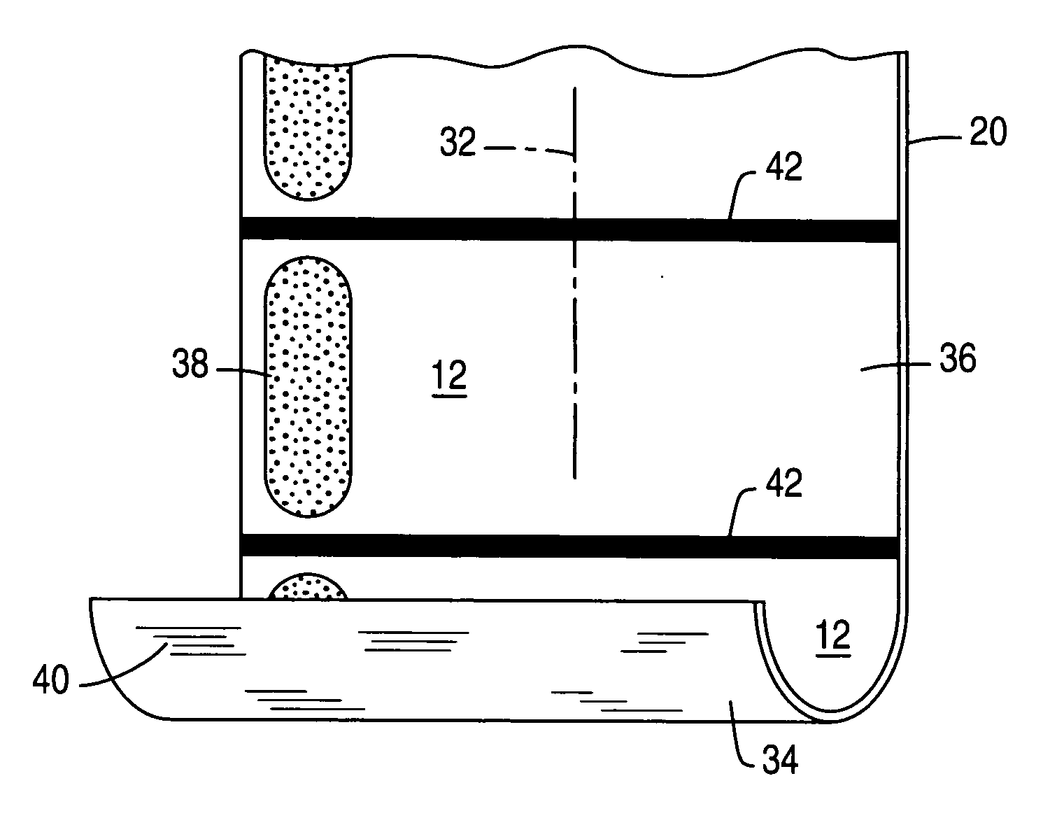 Columnar adhesive label roll