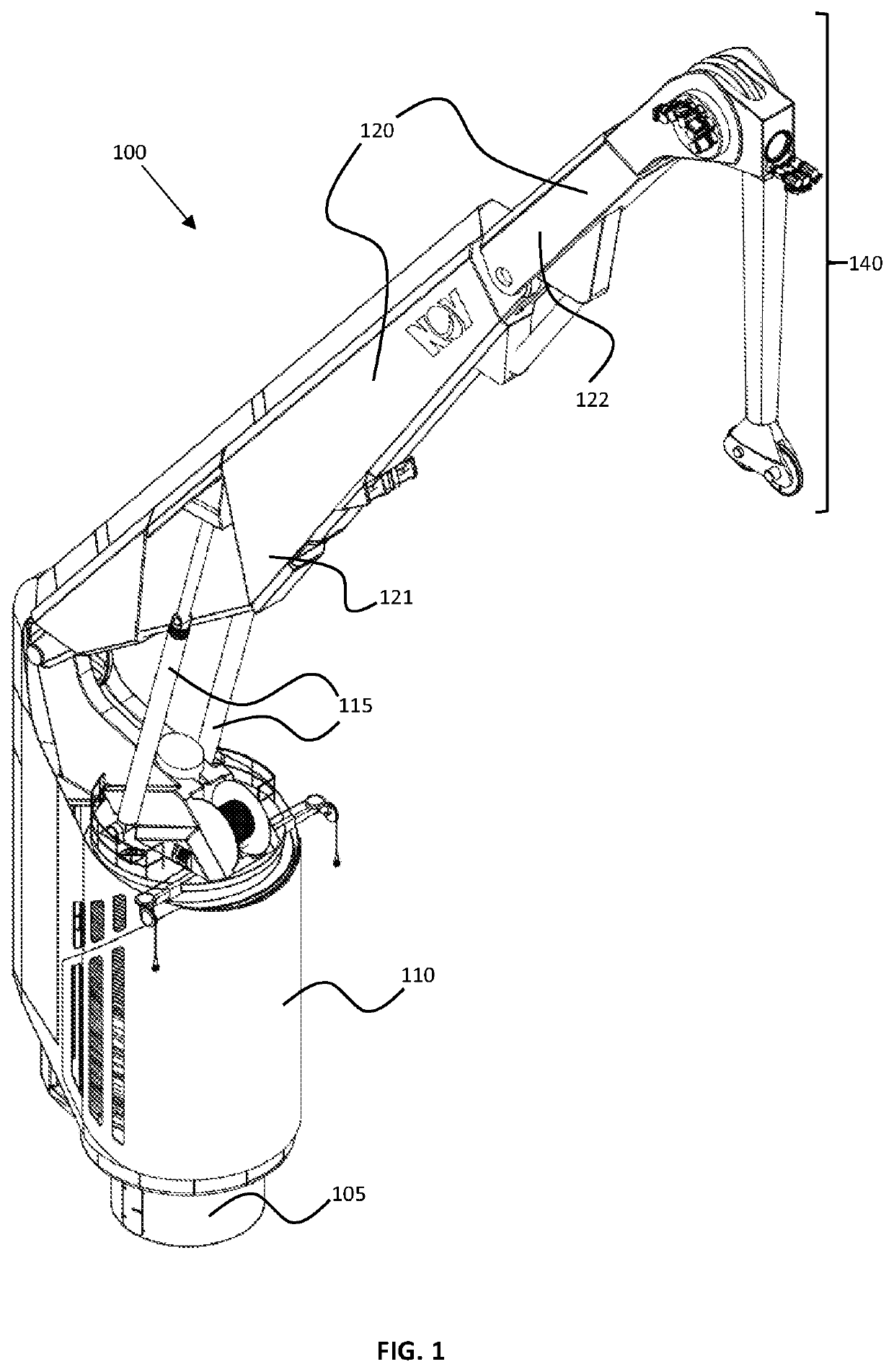 Method of Upgrading a Knuckle-Boom Crane and a Heave-Compensating Crane