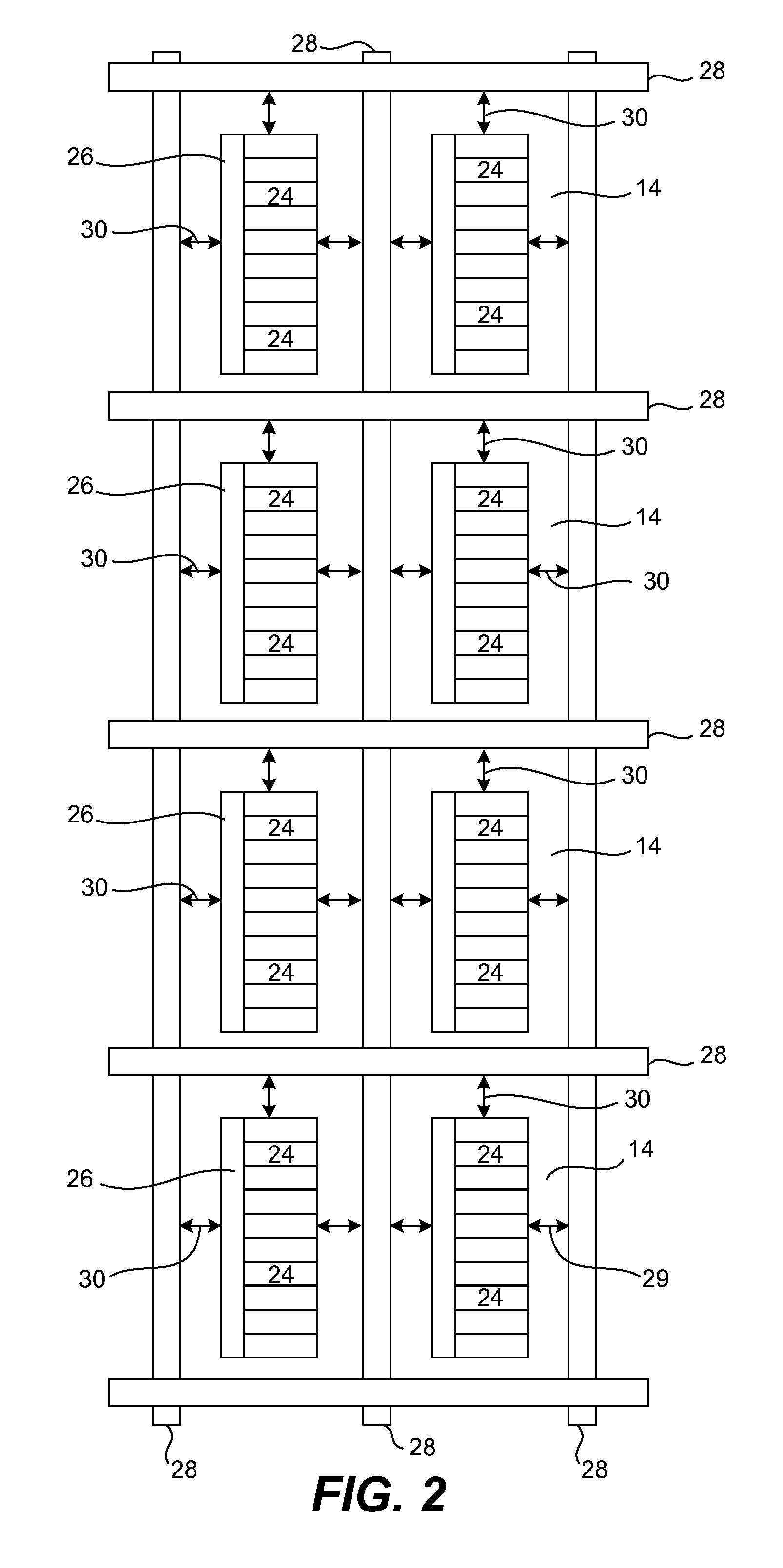 Programmable logic device having redundancy with logic element granularity