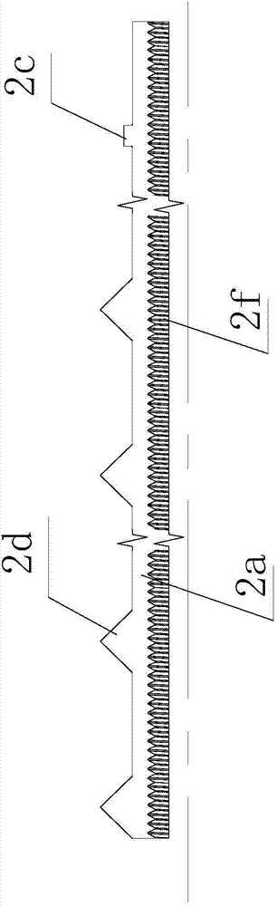 Concrete embedded bolt assembly allowing to be taken out