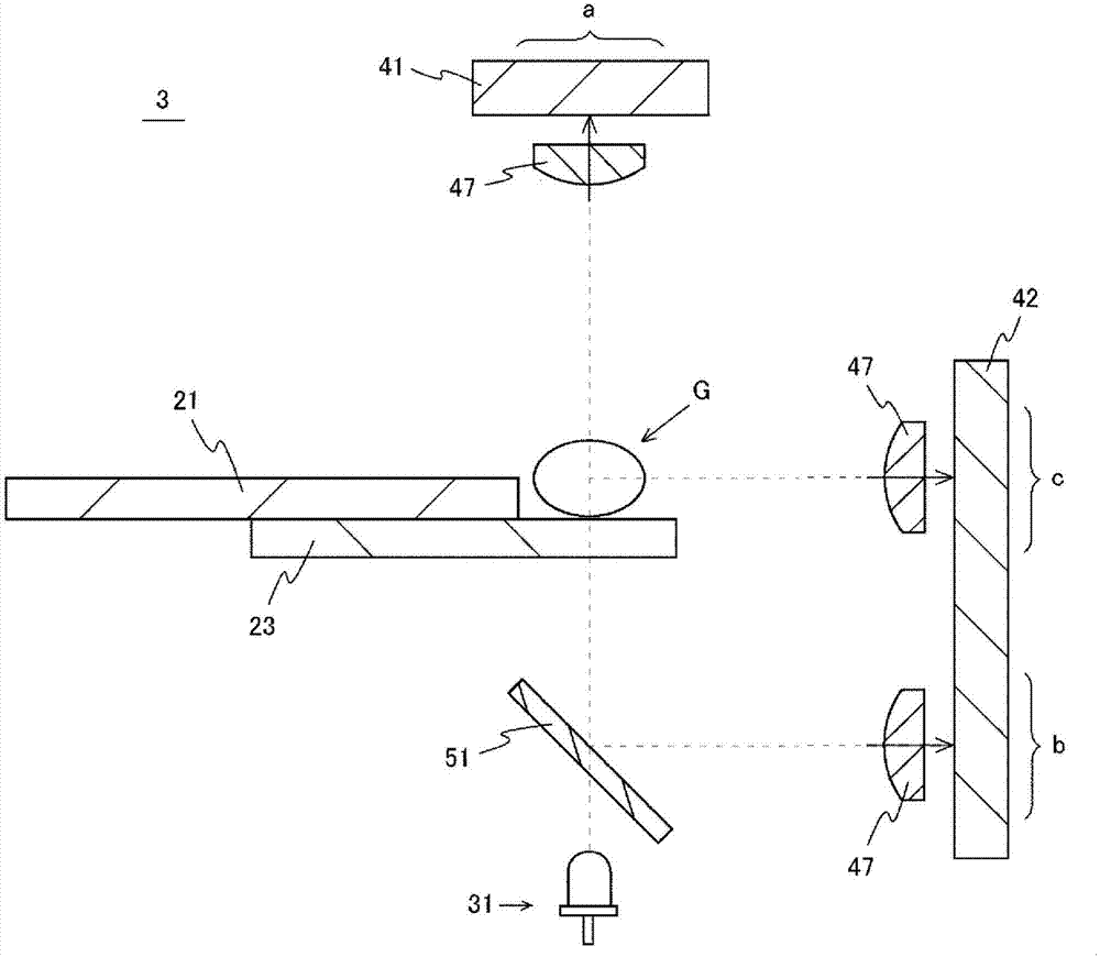 Grain quality discrimination device