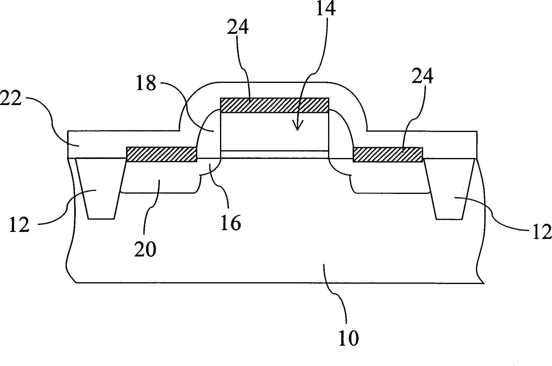 Method for forming self-alignment metal silicide