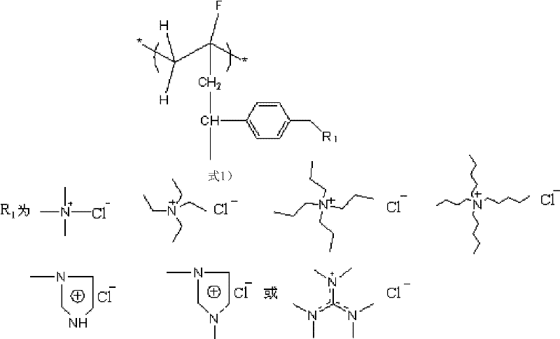 Homogeneous anion exchange membrane and preparation method thereof