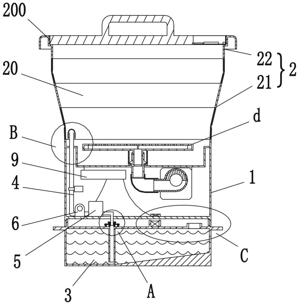 Dish washing machine with automatic water feeding function