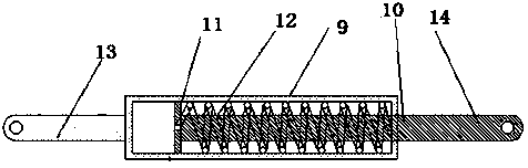 Walking device assisting in walking upstairs and walking downstairs