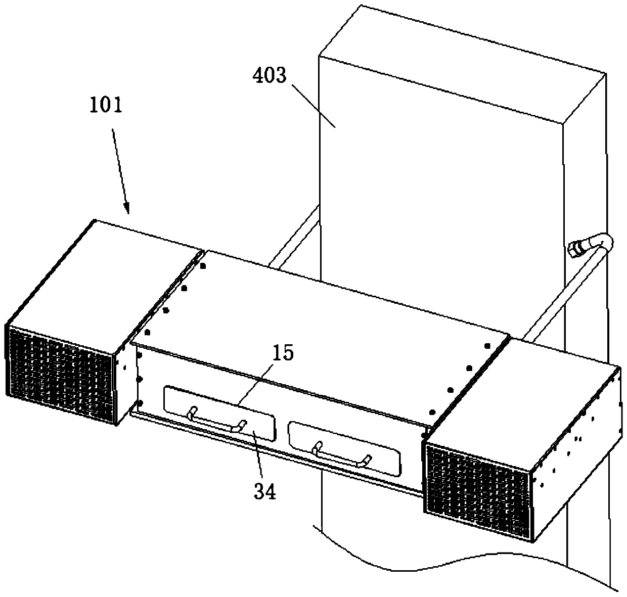 Reliability test device of high-power laser chip