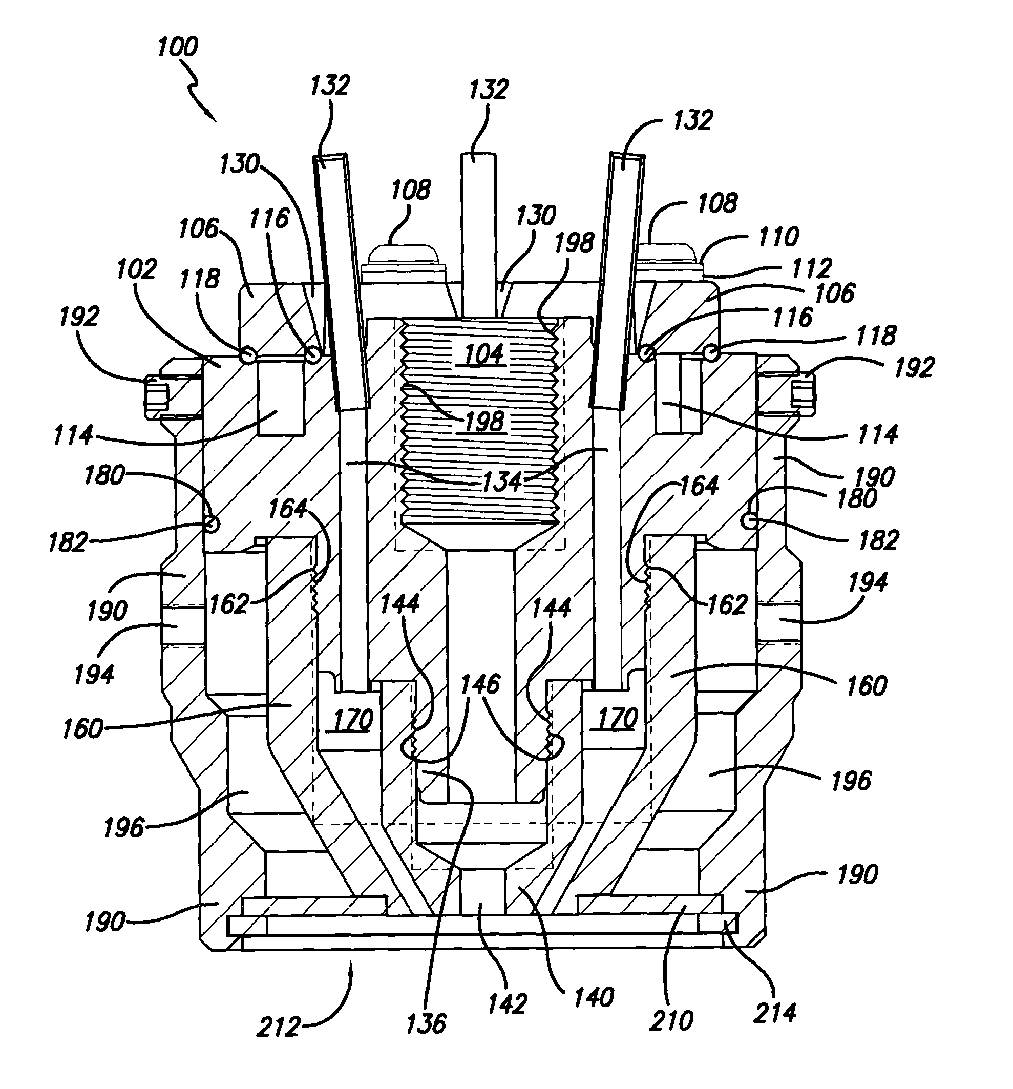 Coaxial nozzle design for laser cladding/welding process