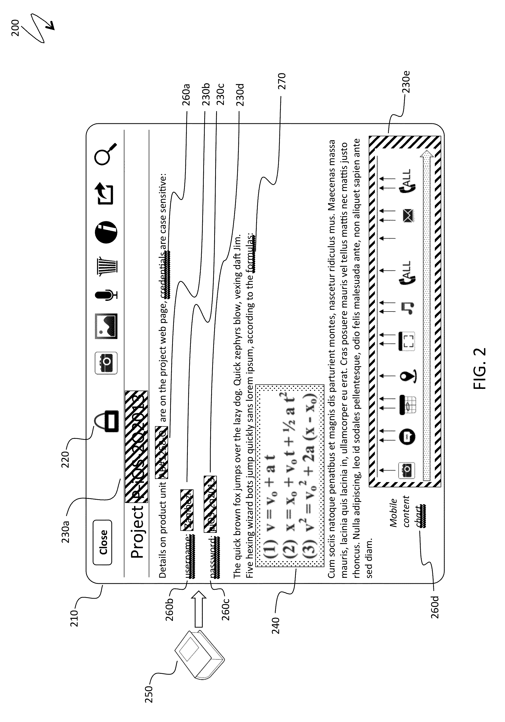 Automatic protection of partial document content