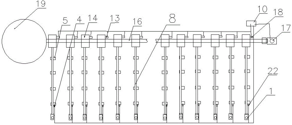 A centralized feeding system for breeding and feeding and its application method