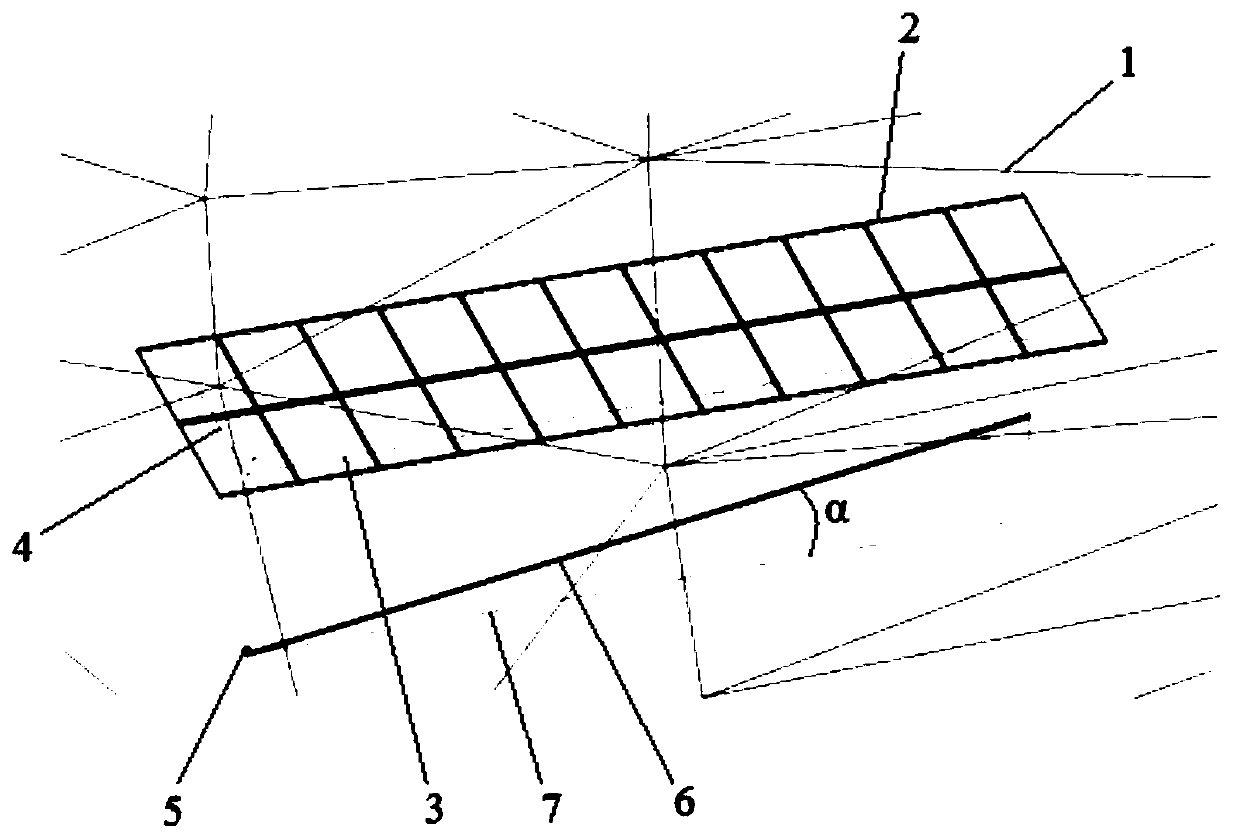 A method for calculating the radiation quantity of a mountain photovoltaic array