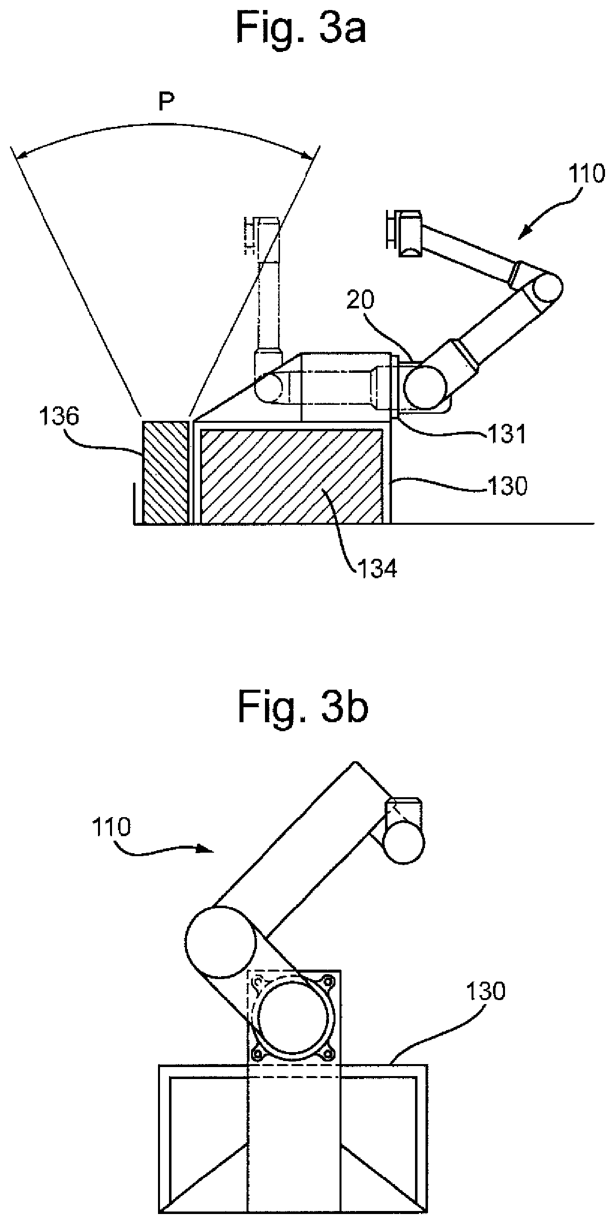 Mobile robotic drilling apparatus and method for drilling ceilings and walls