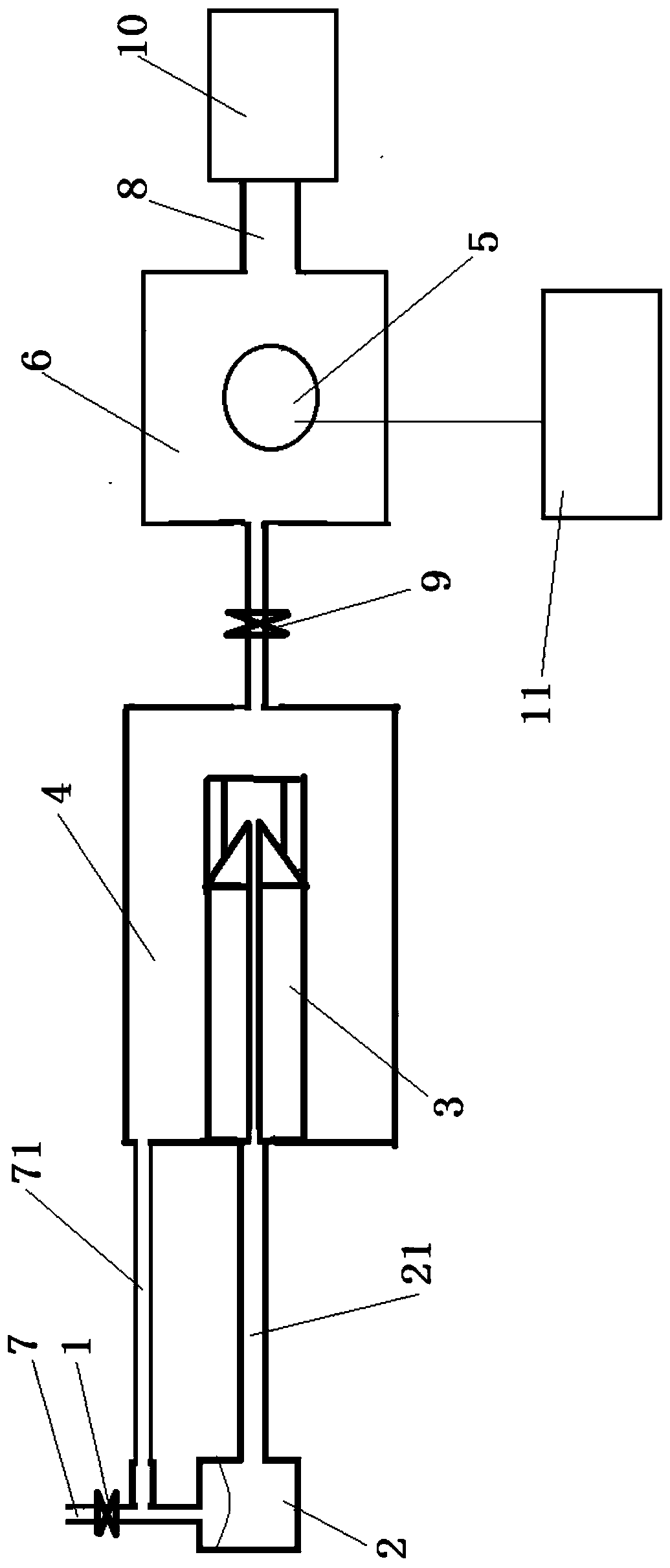 Device and method for removing silica film from surface of silicon chip