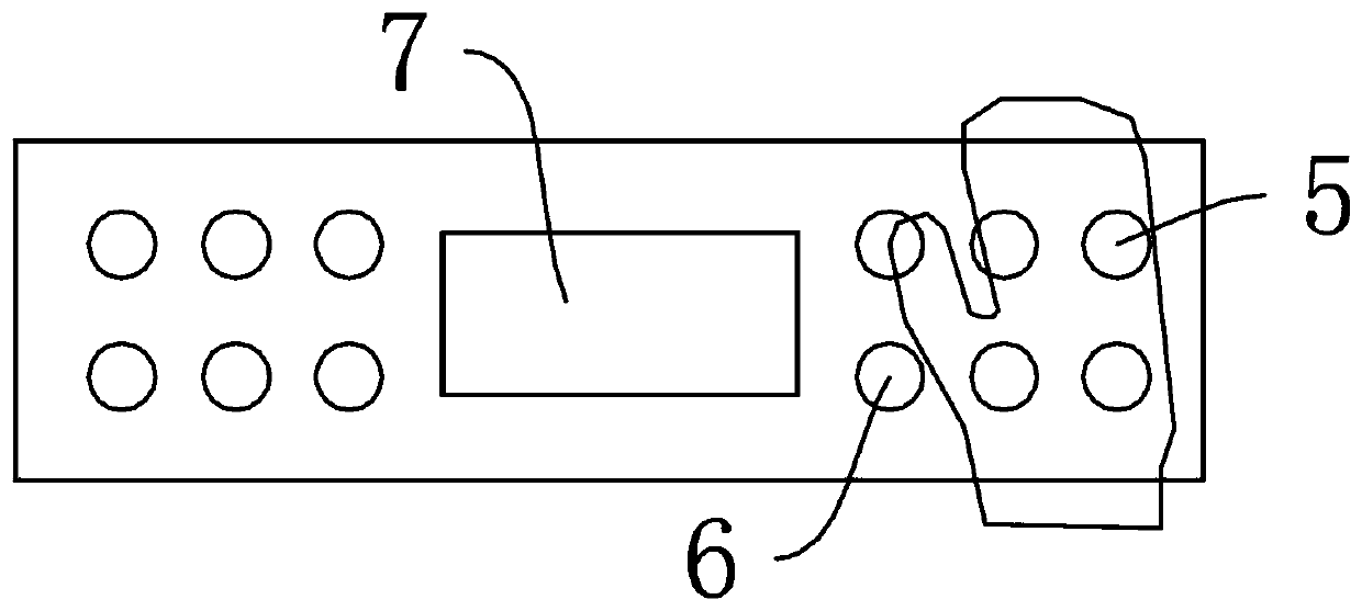 Flapping type lifting desk and control method