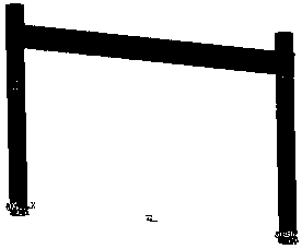 Ancient architecture timberwork residual life reliability prediction method suitable for corrosion environment