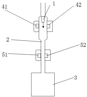 Urine monitoring device used in non-invasive extracorporeal circulation operation