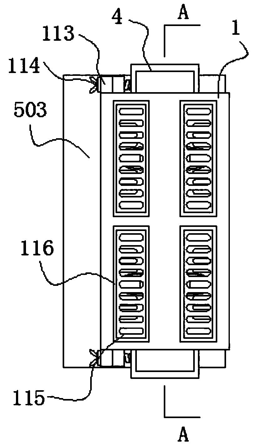 Air purification device based on atmospheric pollution treatment