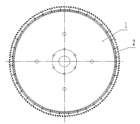 Assembly type tungsten carbide circular saw blade