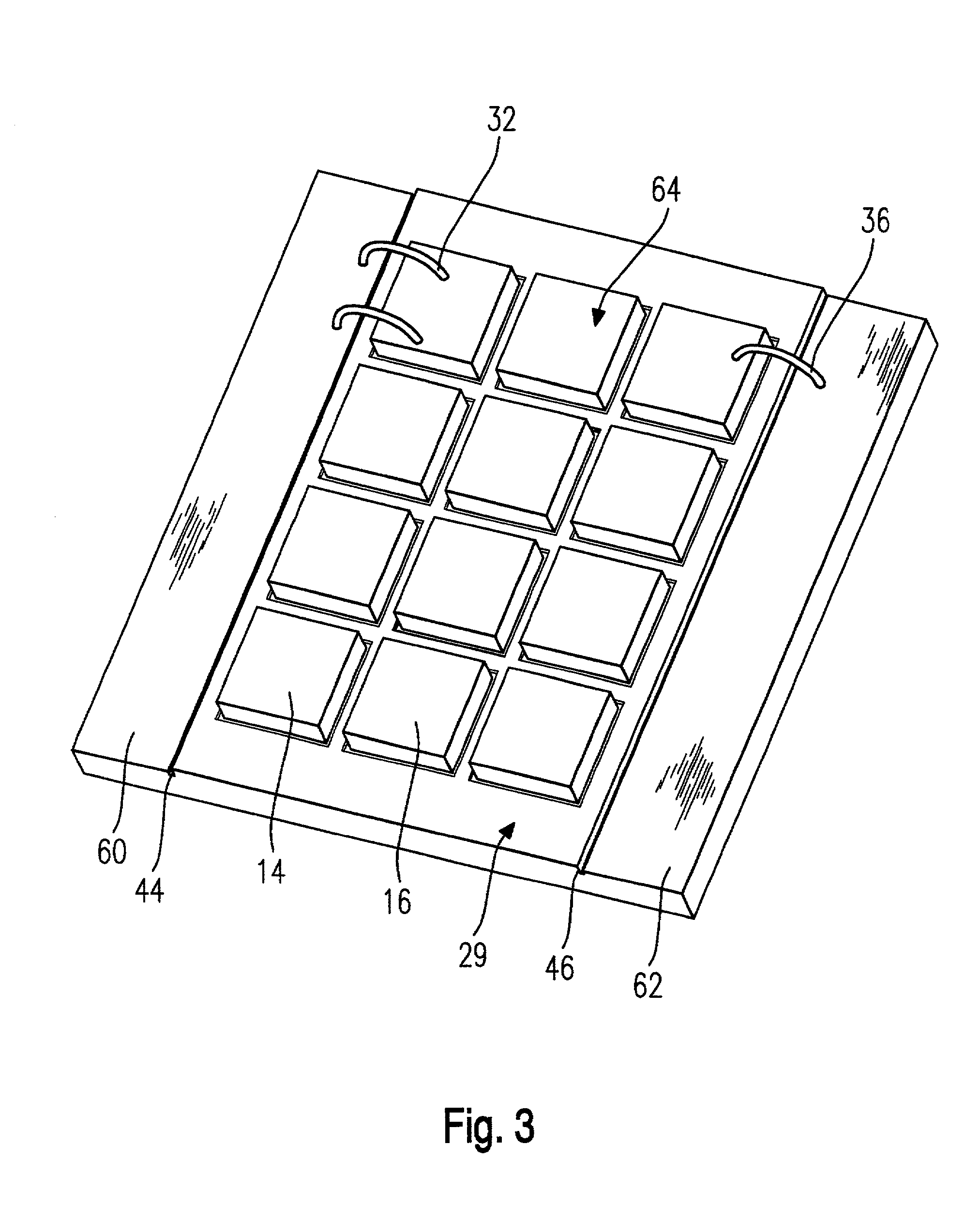 Lighting apparatus for guiding light onto a light polymerizable piece to effect hardening thereof