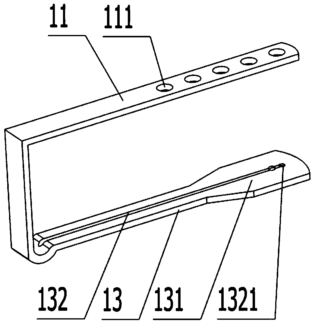 Endoscopic thyroid hanging tool