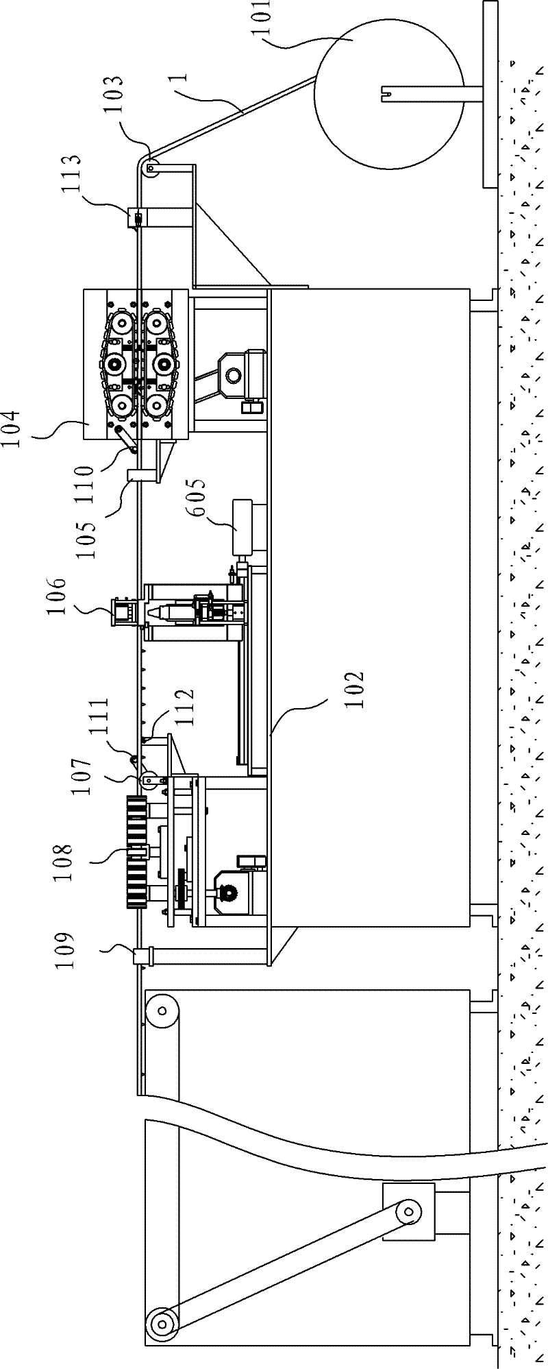 Device for mounting buckle on sealing strip