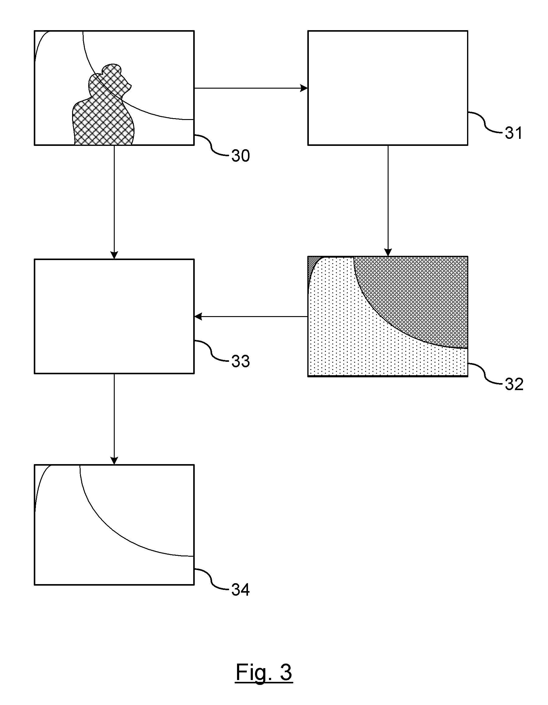 Shadow removal in an image captured by a vehicle-based camera for clear path detection