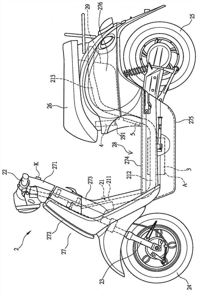 Electric vehicle structure and control method thereof