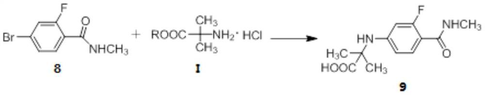 Method for synthesizing enzalutamide