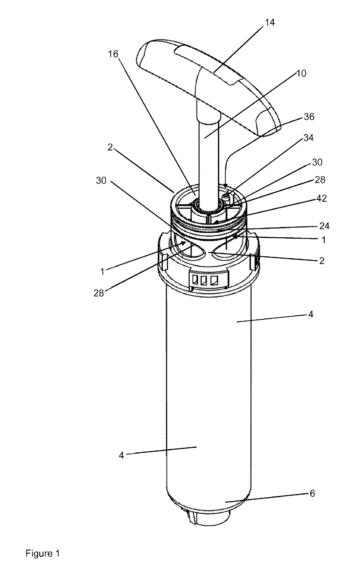 Vacuum mixing system and method for the mixing of polymethylmethacrylate bone cement