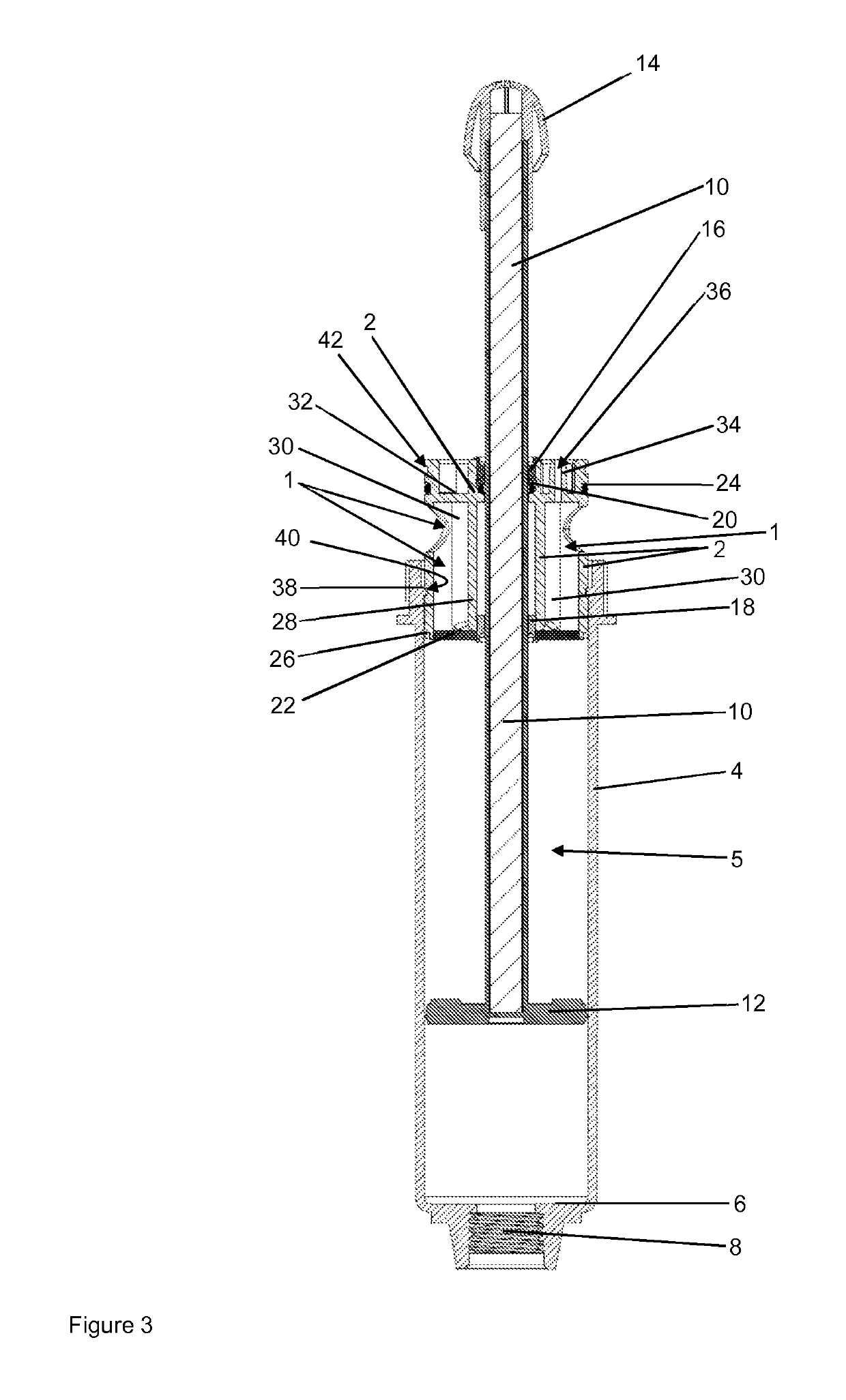 Vacuum mixing system and method for the mixing of polymethylmethacrylate bone cement