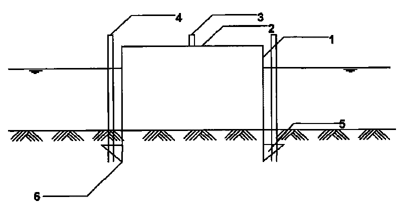 Method for sinking bucket foundation with force bearing ring structure