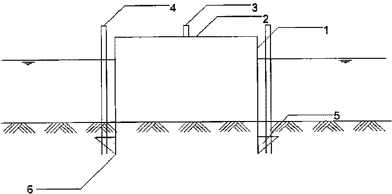 Method for sinking bucket foundation with force bearing ring structure