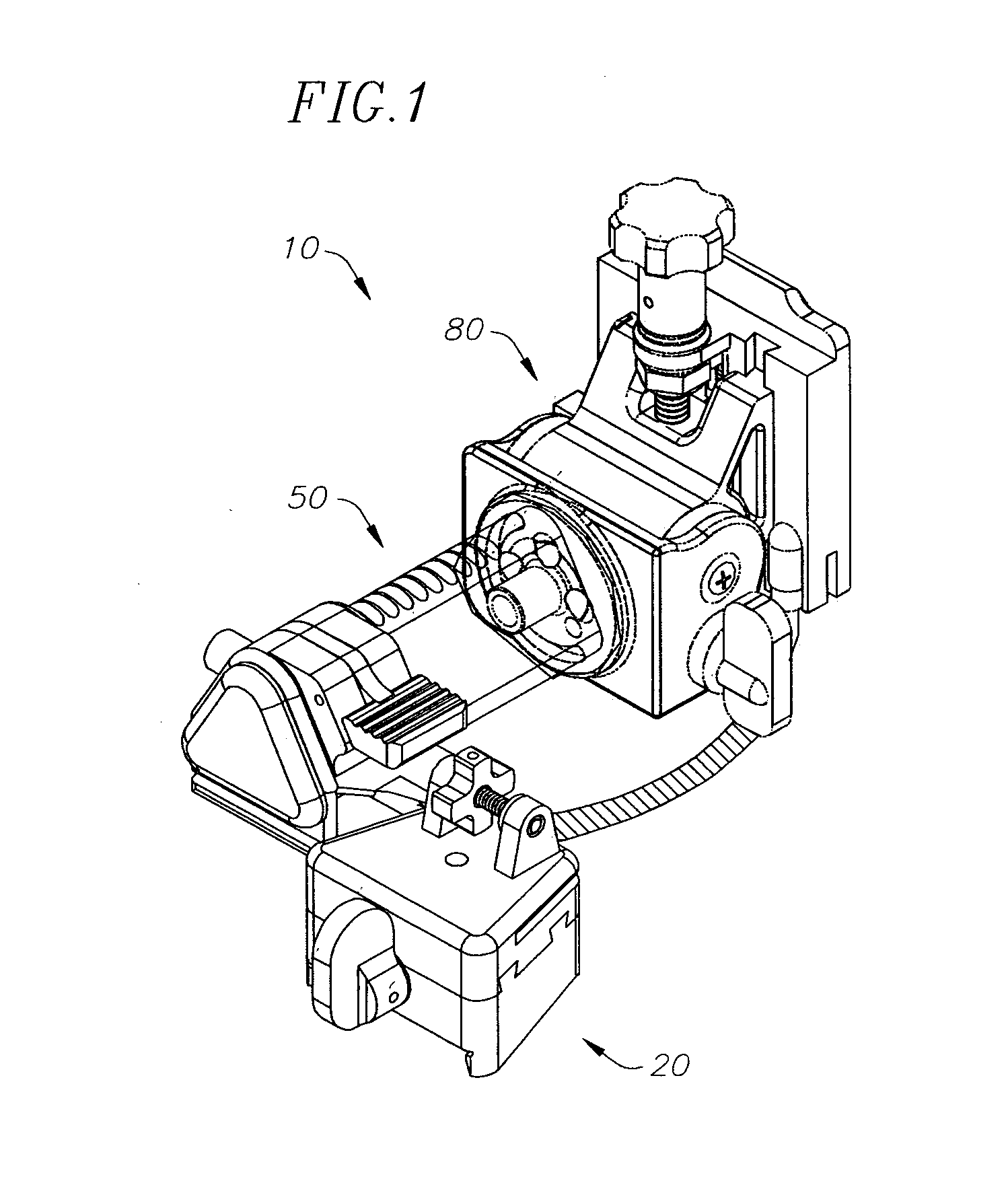 Monorail mount for enhanced night vision goggles