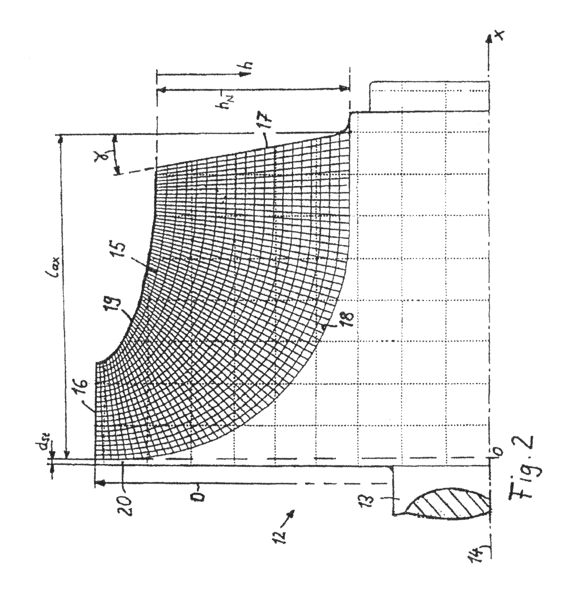 Turbine wheel in an exhaust gas turbine of an exhaust gas turbocharger