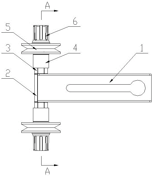 Godet wheel assembly