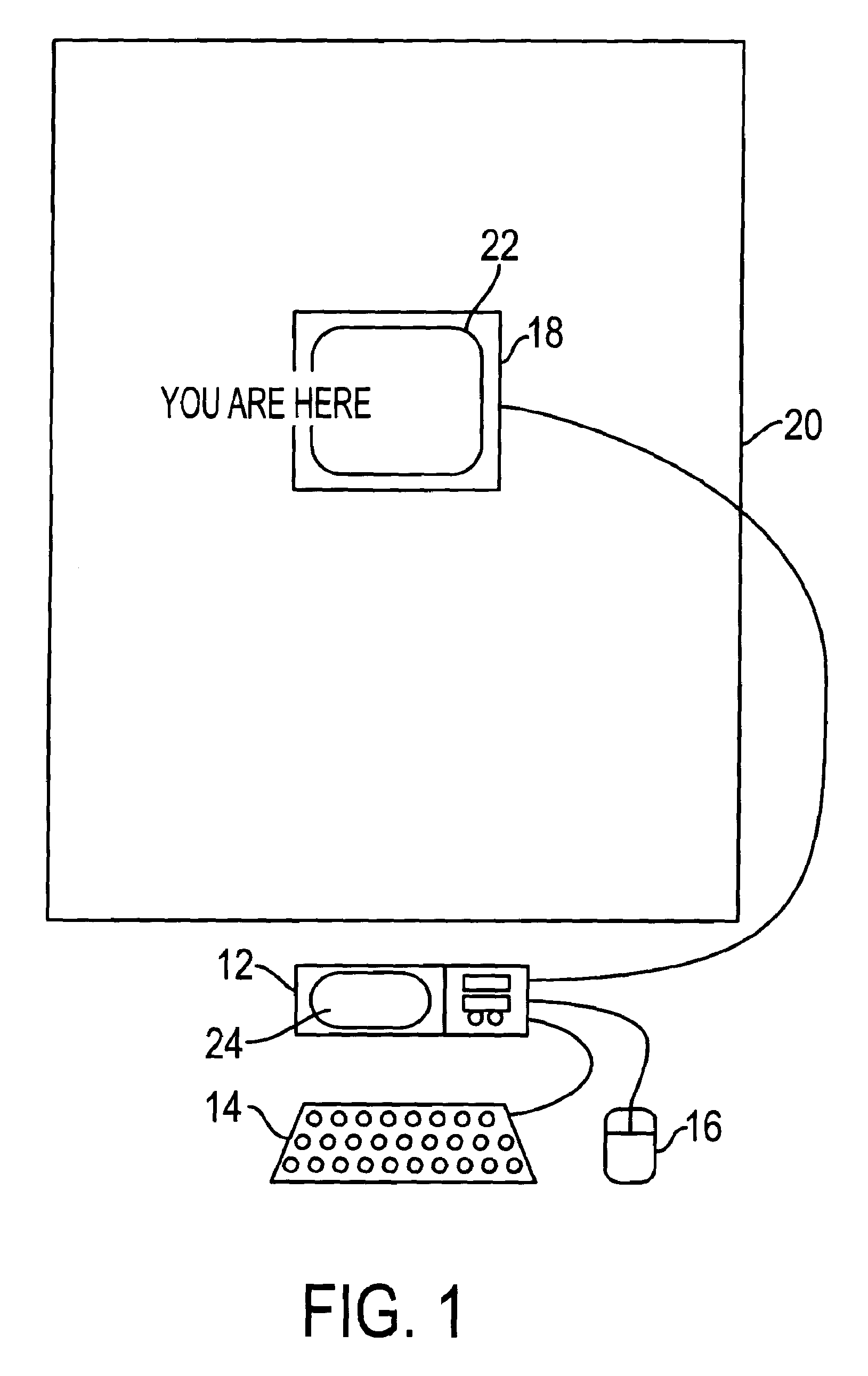 Intuitive control of portable data displays