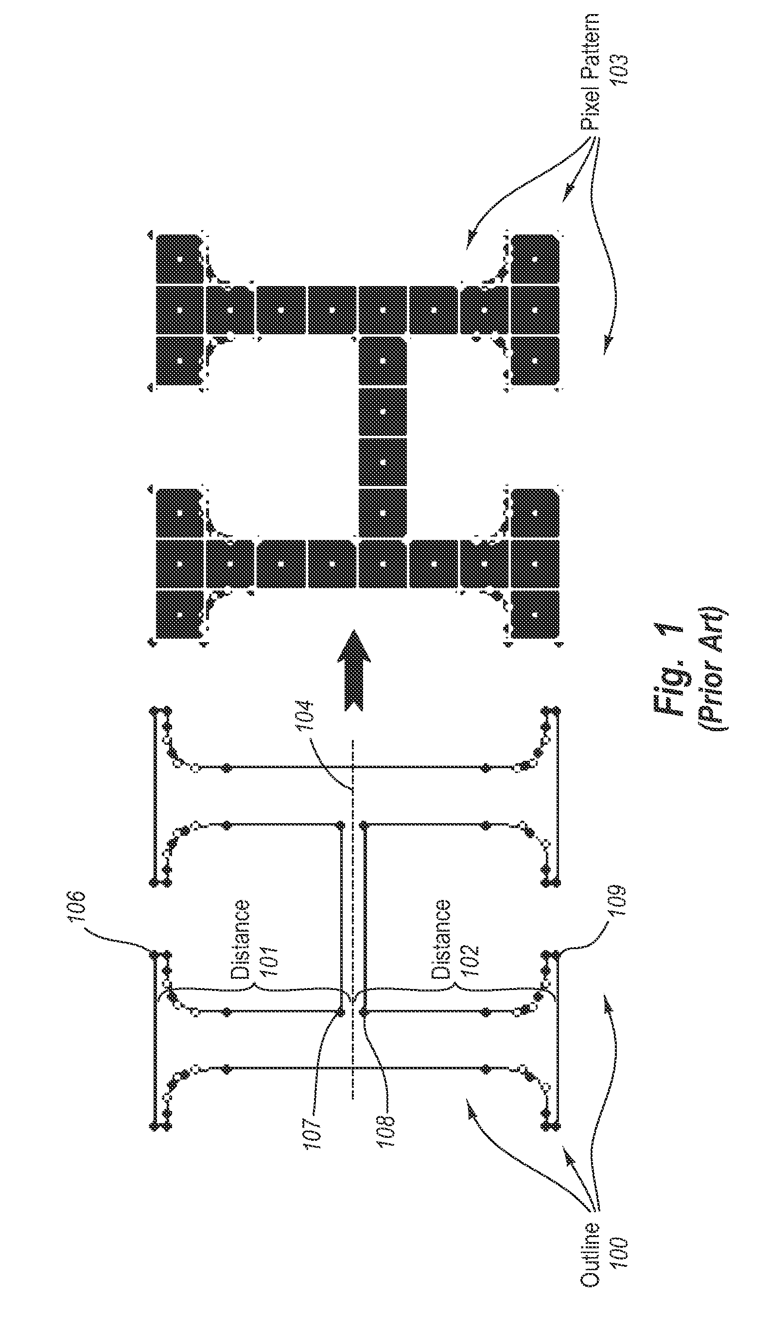 Rendering stroke pairs for graphical objects