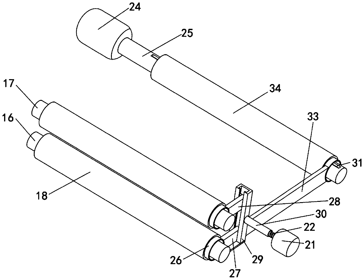 Photoelectric deviation rectification instrument with adjustable application range