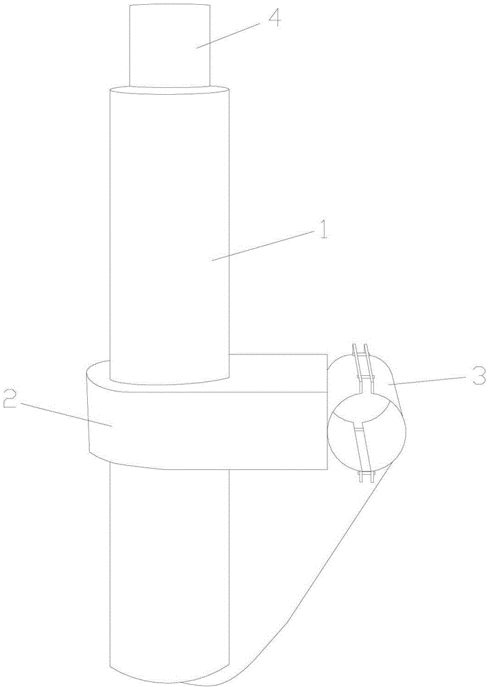 Embedded device for electrochemically detecting or repairing reinforcing bars in concrete