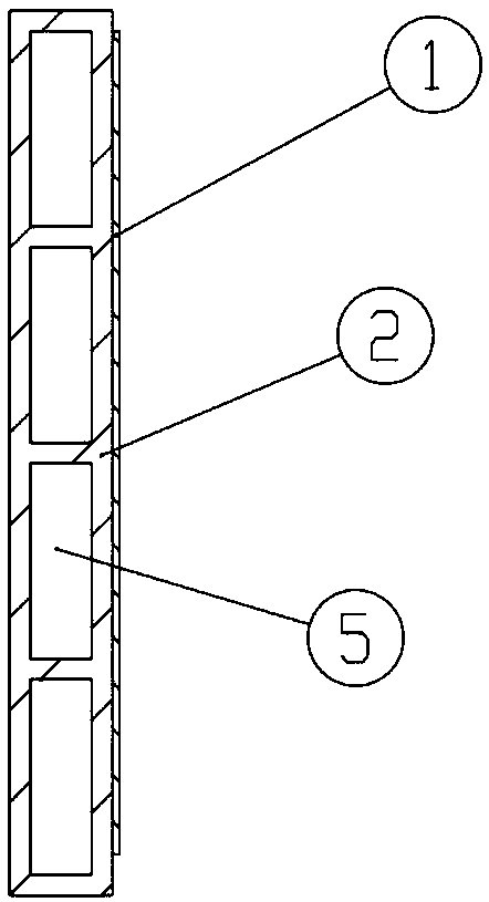 Heat exchange plate with self-heating function