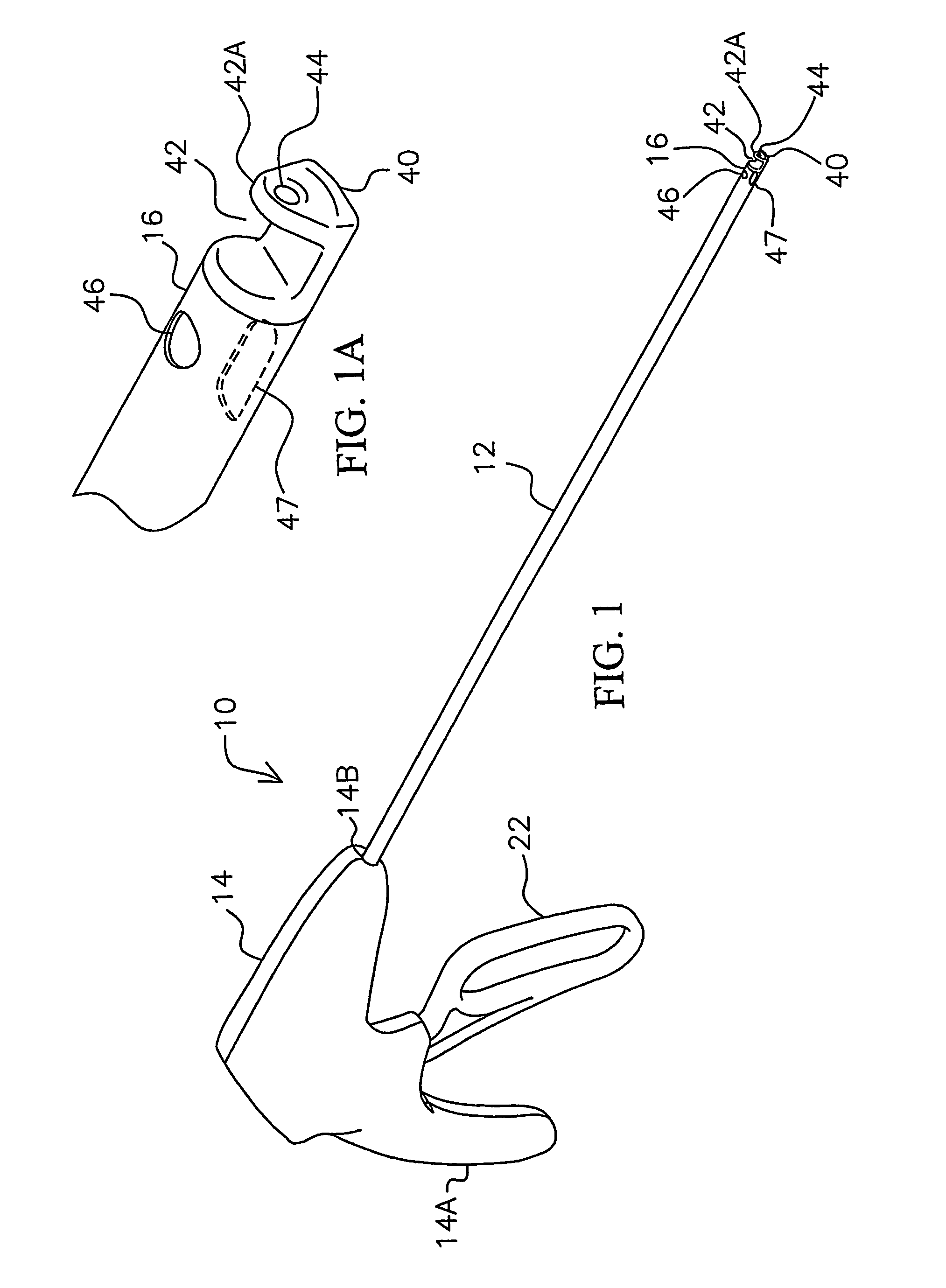 Instrument for assisting in the remote placement of tied surgical knots and trimming of suture away from the knot and method of use