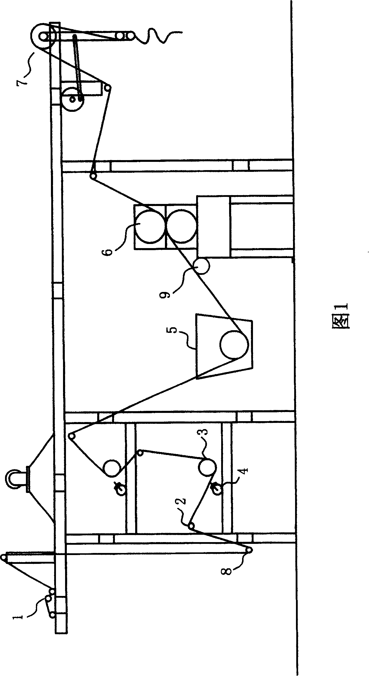 Small scale singeing machine for textile