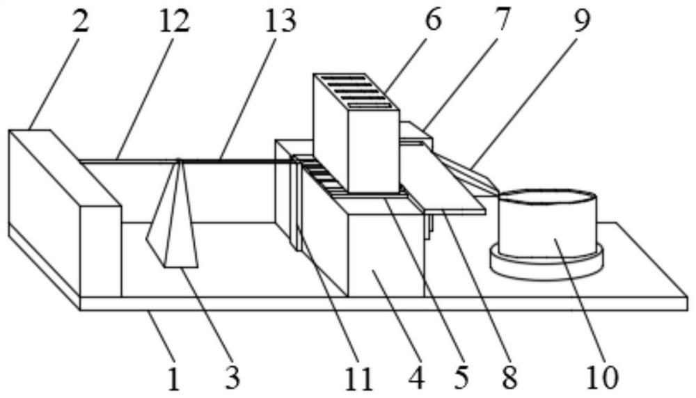 Intelligent detection system for fork depth of tuning fork piece