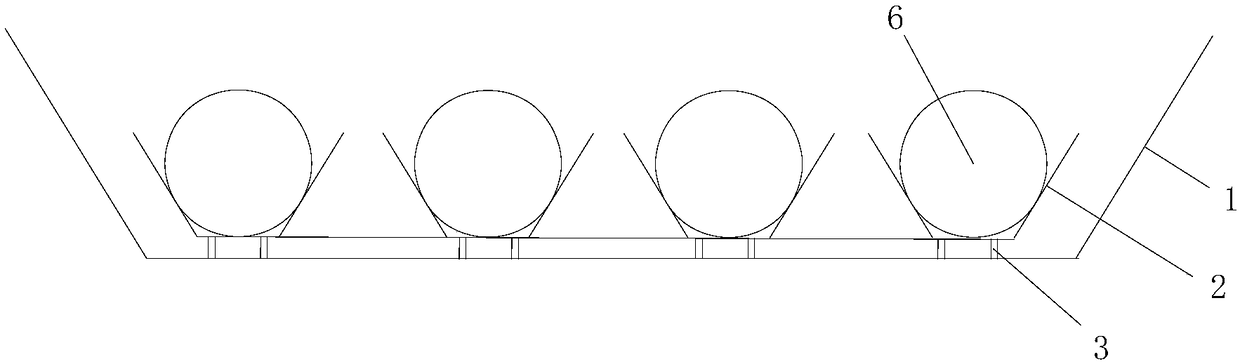 System for transferring silicon single crystal rods