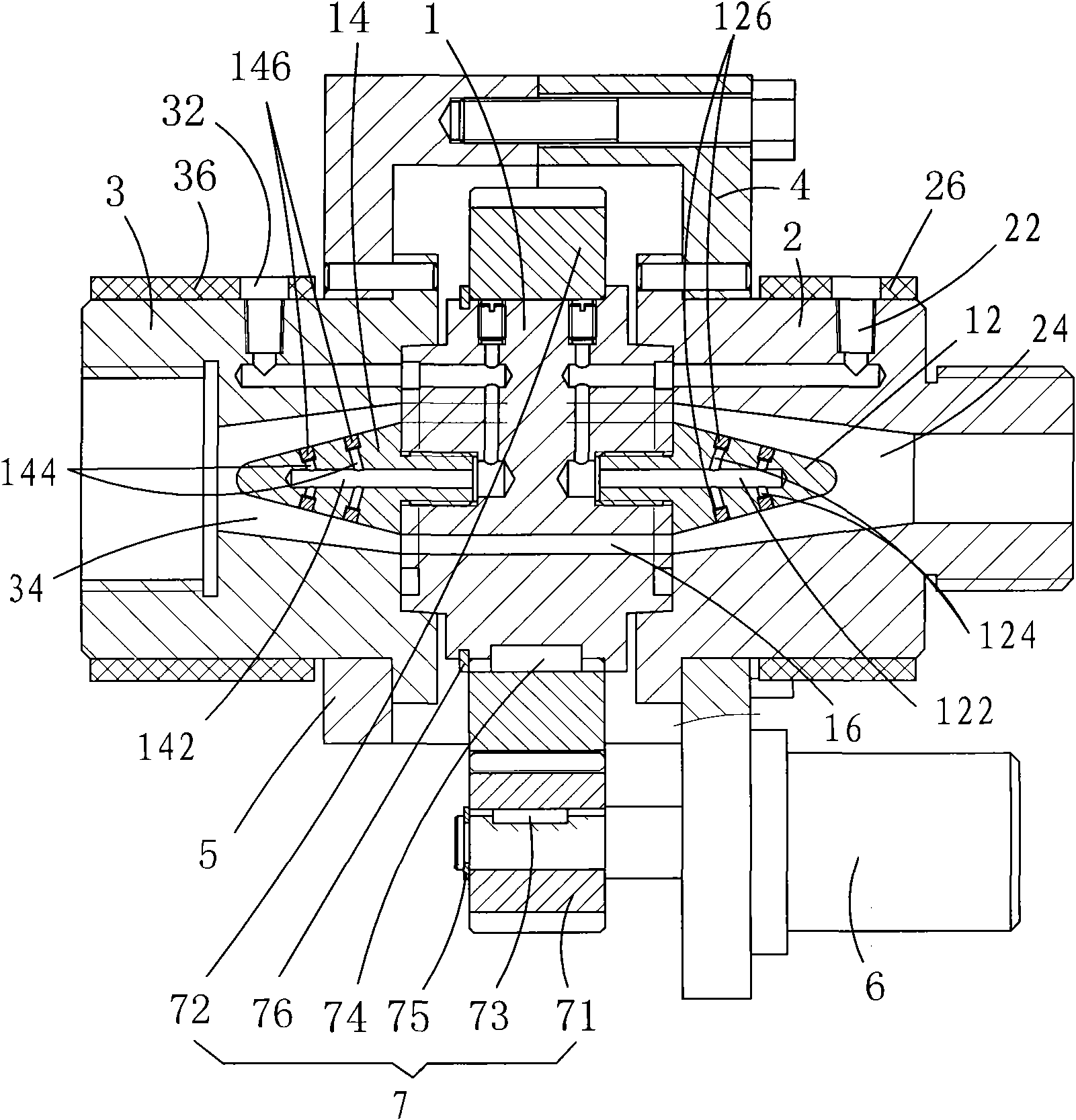 Continuous injecting and mixing method of micropore plastic physical foaming agent