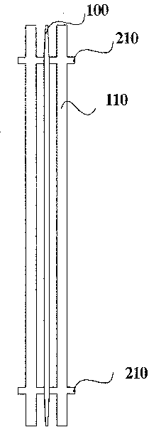 A chip table top etching device