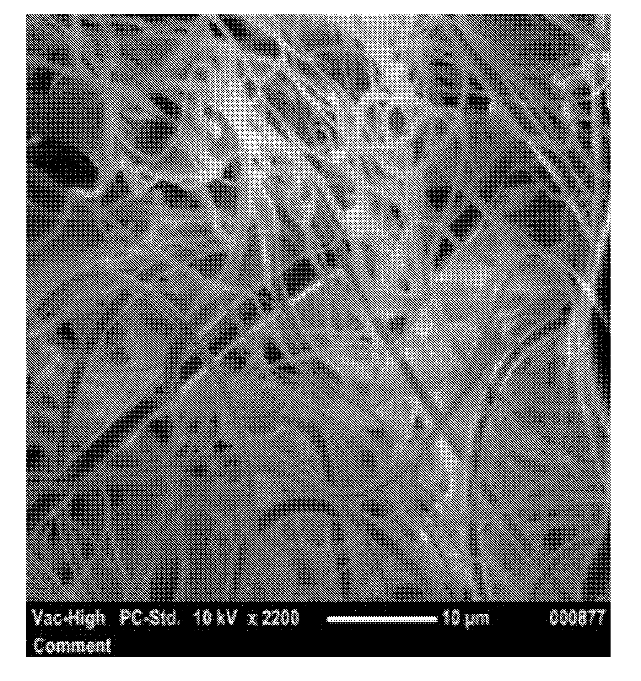 Shear spun sub-micrometer fibers