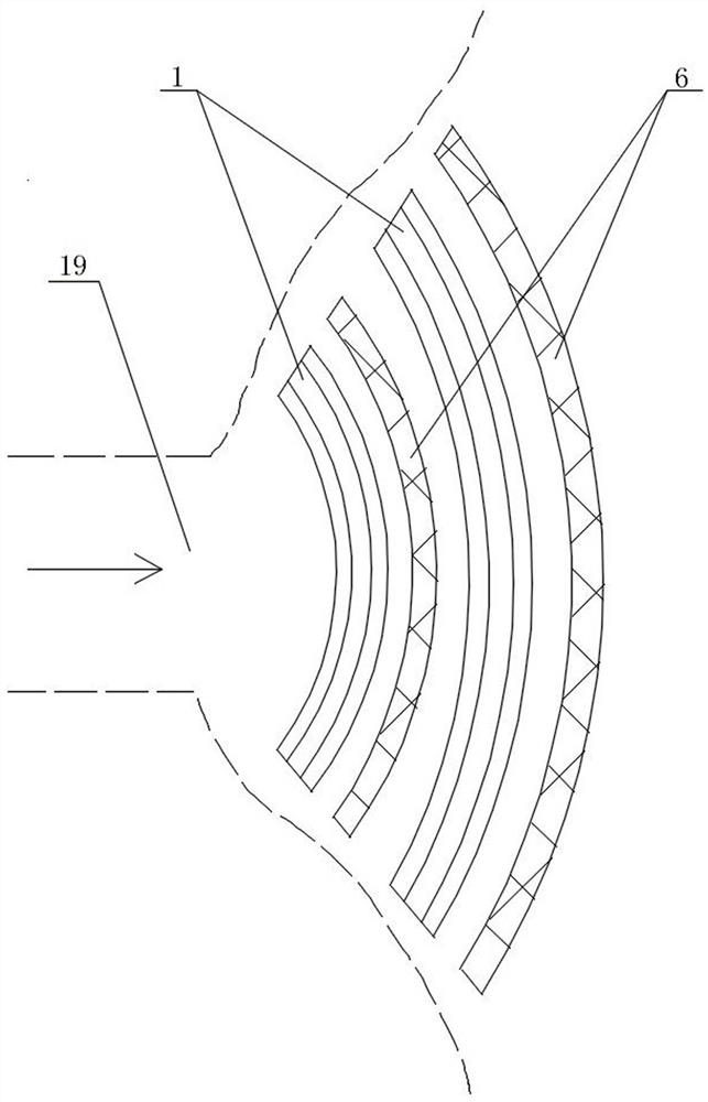 Lake-entering river mouth sludge collecting/salvaging/treating and water quality purifying device